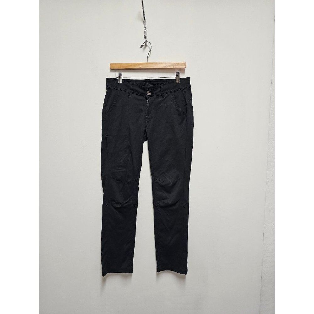 Prana Pants Womens 6 Stretch Roll Up Halle Straight Pant